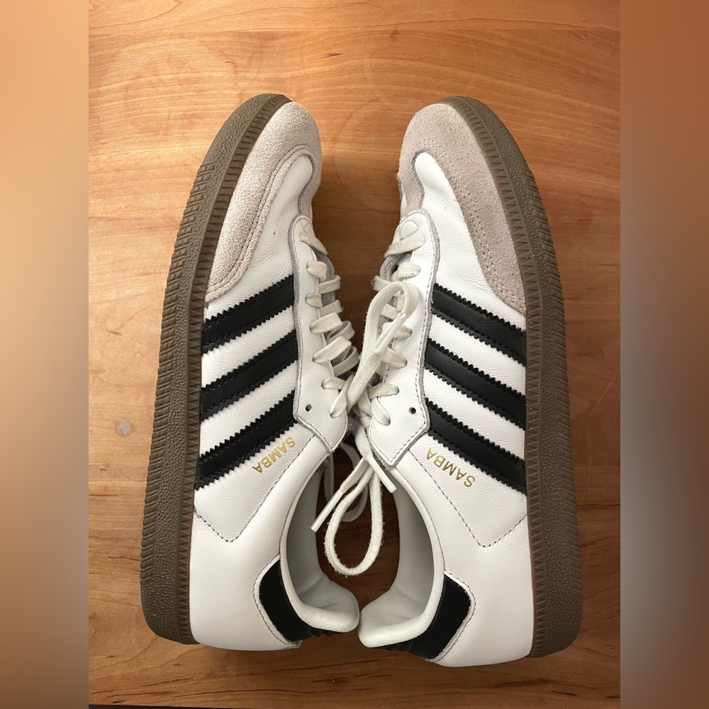 Samba shoes.